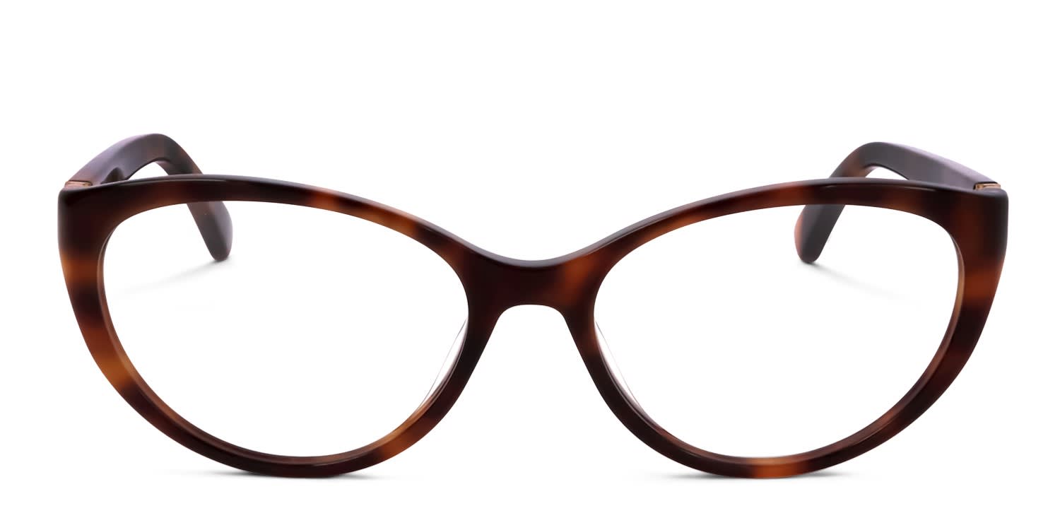 Moschino キャットアイフレムメカネ MOS557 3VJ Moschino eyeglasses MOS557 WOMAN 53/17/140 3VJ RED ANIMALIER