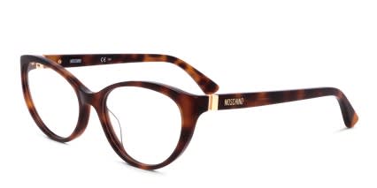 Moschino MOS557 Tortoise glasses - Tortoise - Angle View