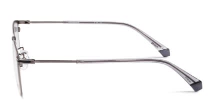 Polaroid PLD D387/G Gunmetal glasses - Gunmetal - Side View