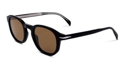David Beckham DB1007/S Black glasses - Black / Brown - Angle View