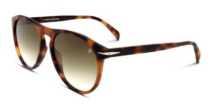 David Beckham DB1008/S Brown, Tortoise glasses - Brown / Tortoise / Green - Angle View