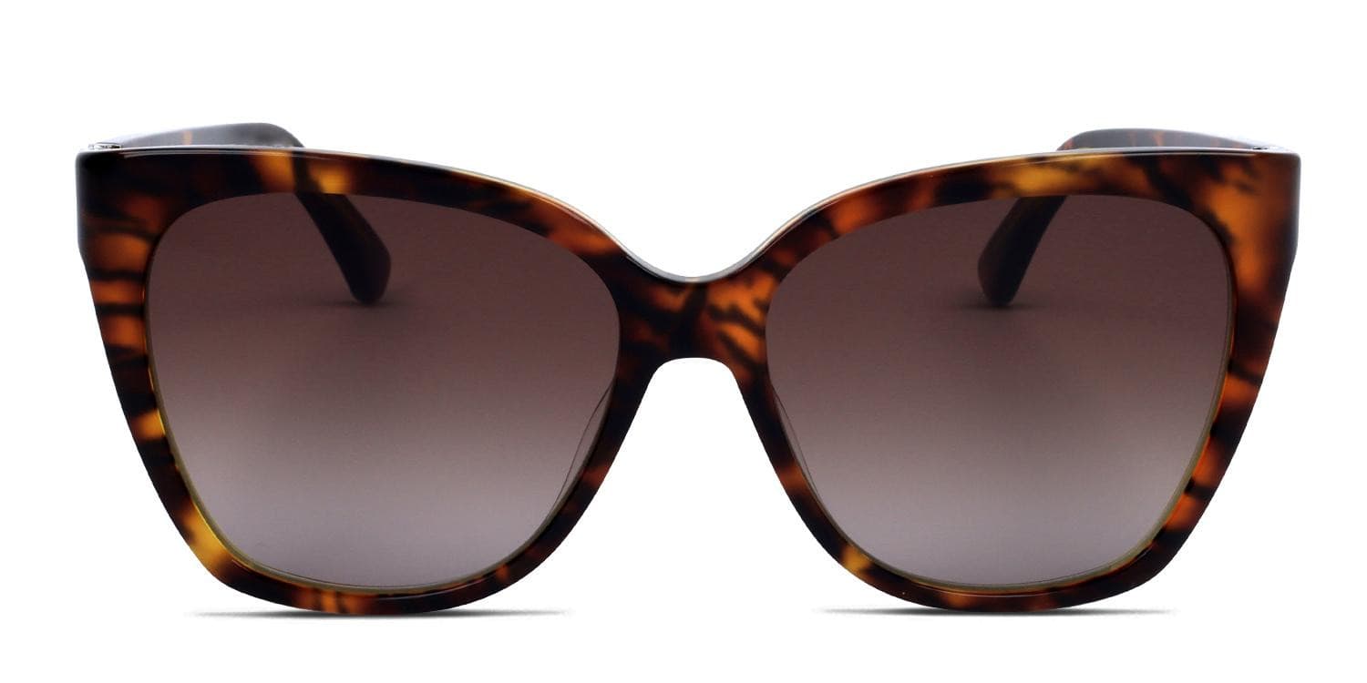 Moschino MOS066/S Tortoise/Yellow glasses - Tortoise / Yellow - Frontal View
