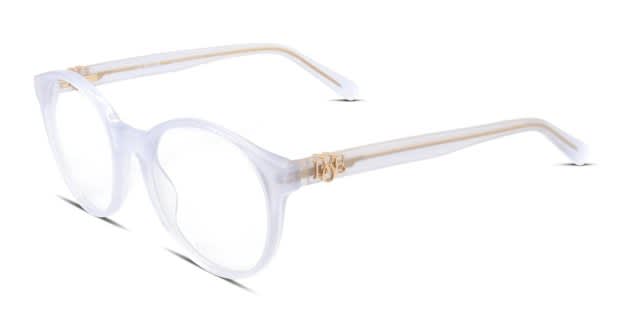 Moschino Love MOL523/SAM White/Clear Eyeglasses | Includes FREE Rx