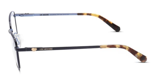 Moschino Love MOL552/SAM Blue Eyeglasses | Includes FREE Rx