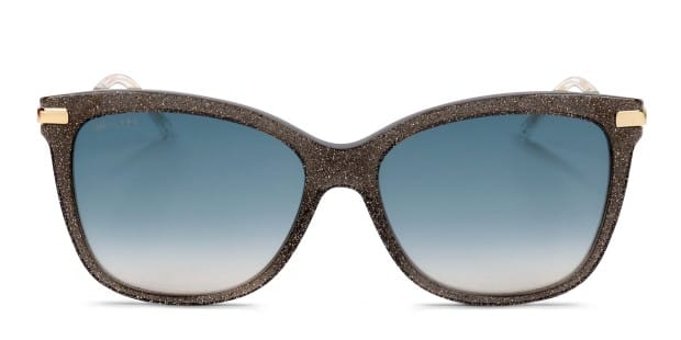 Jimmy Choo STEFF/S gray , gold , glitter frame with gradient