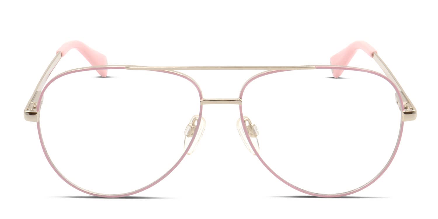 Moschino MOL531 Pink glasses - Pink - Frontal View