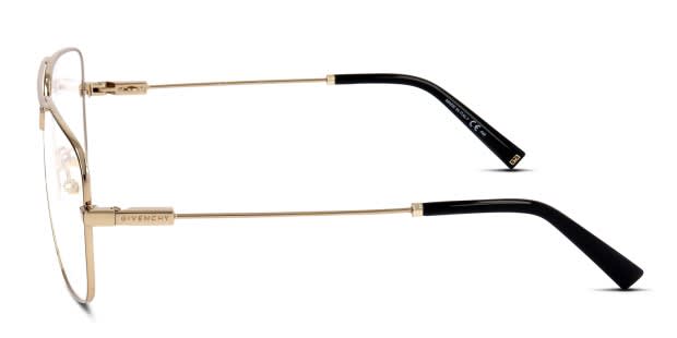 Givenchy gold shop frame glasses