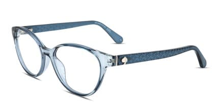 Kate Spade Liliana Blue glasses - Blue - Angle View