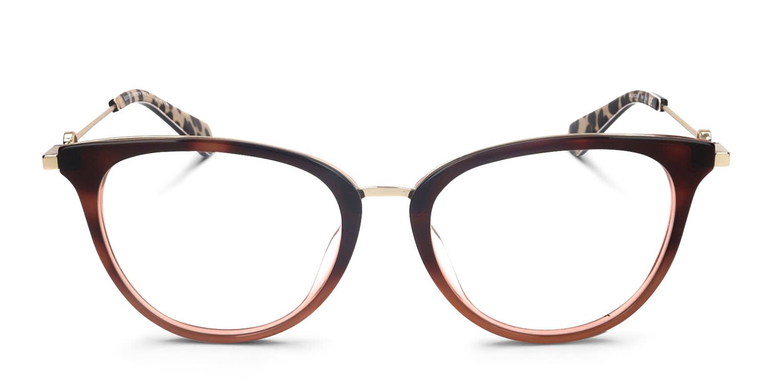 Kate Spade Valencia/G Brown glasses - Brown - Frontal View