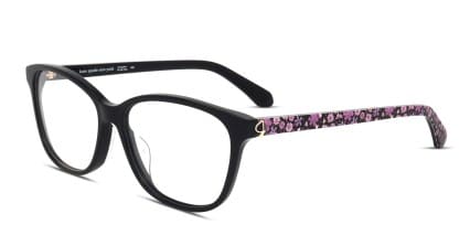 Kate Spade Londyn/F Black glasses - Black - Angle View