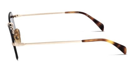 David Beckham DB1035/S Black, Gold glasses - Black / Gold / Blue - Side View