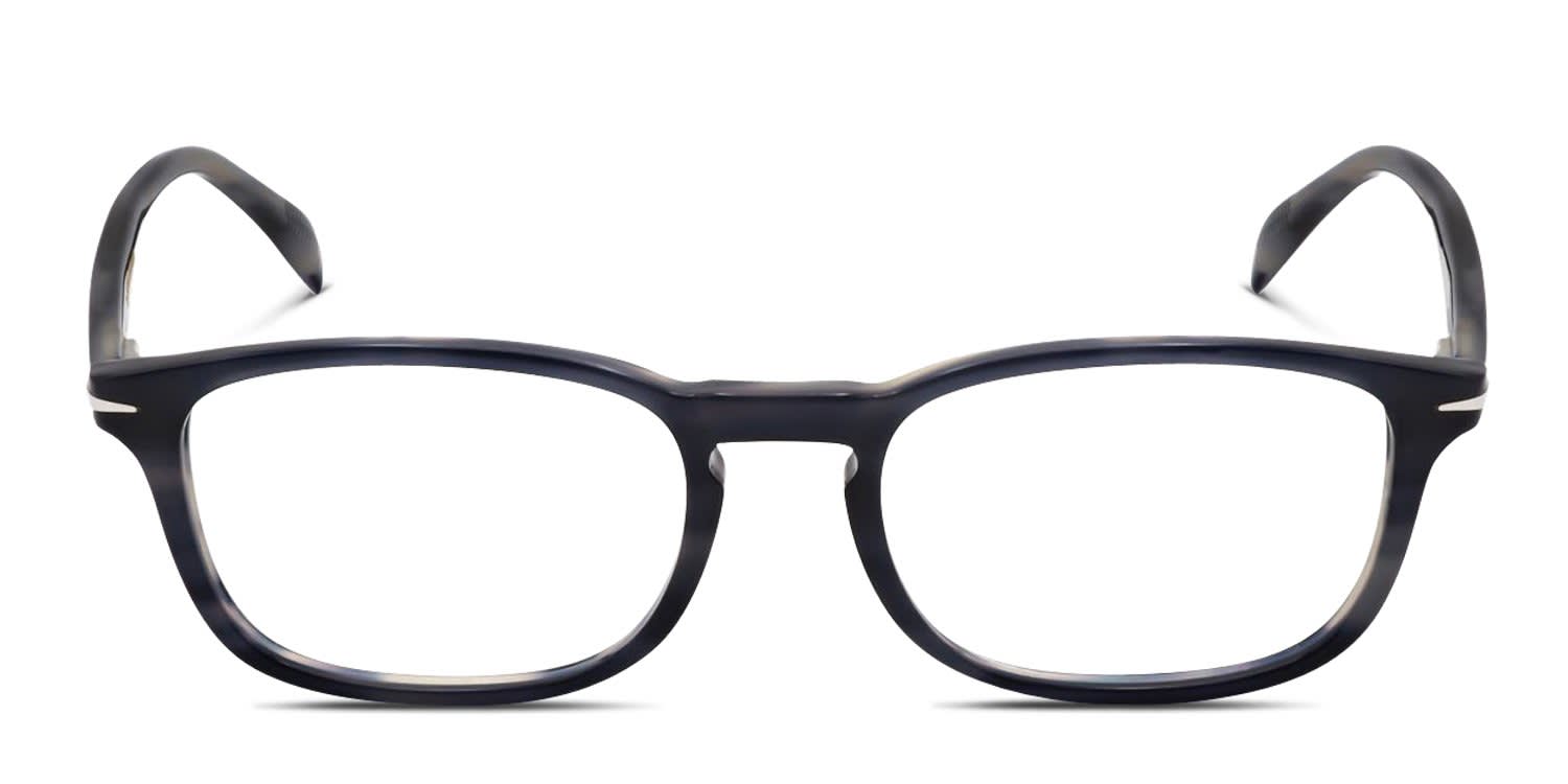 David Beckham DB1027 Gray glasses - Gray - Frontal View