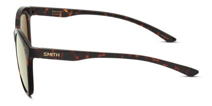 Smith Optics Bayside Tortoise, Pink, Gold glasses - Tortoise / Pink / Gold - Side View