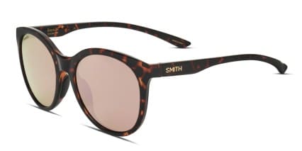 Smith Optics Bayside Tortoise, Pink, Gold glasses - Tortoise / Pink / Gold - Angle View