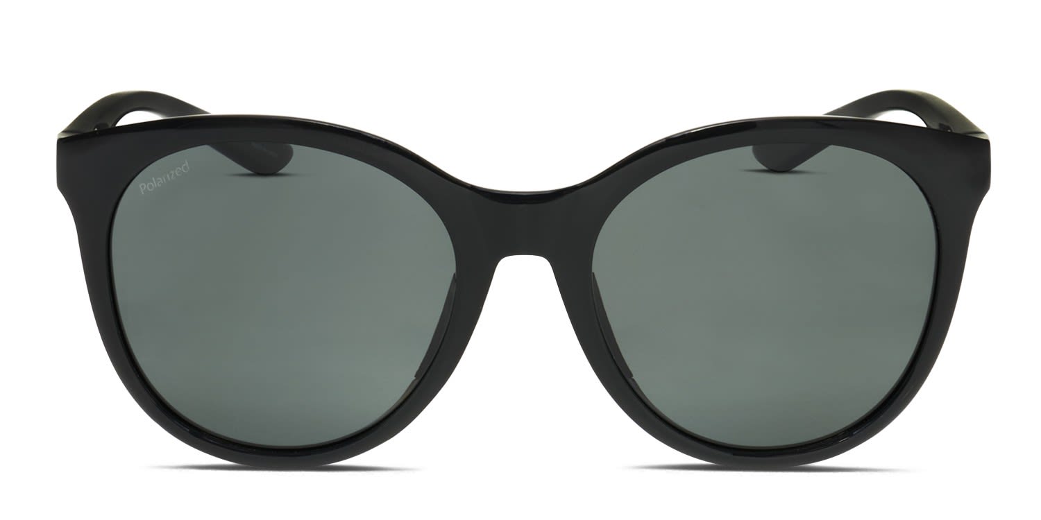 Smith Optics Bayside Black, Gray glasses - Black / Gray - Frontal View