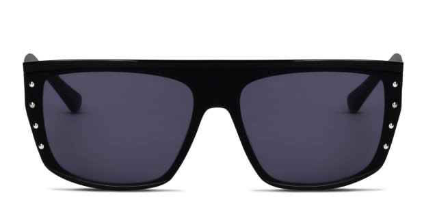 Jimmy Choo Rylan/S Shiny Black Sunglasses