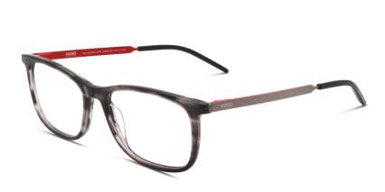 Hugo Boss HG1018 Sam Gray glasses - Gray - Angle View