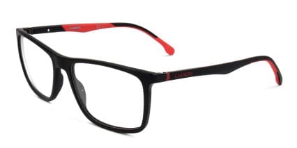 Carrera 8862 Matte Black glasses - Matte Black - Angle View