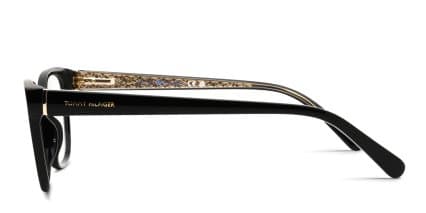 Tommy Hilfiger TH1840 Shiny Black glasses - Shiny Black - Side View
