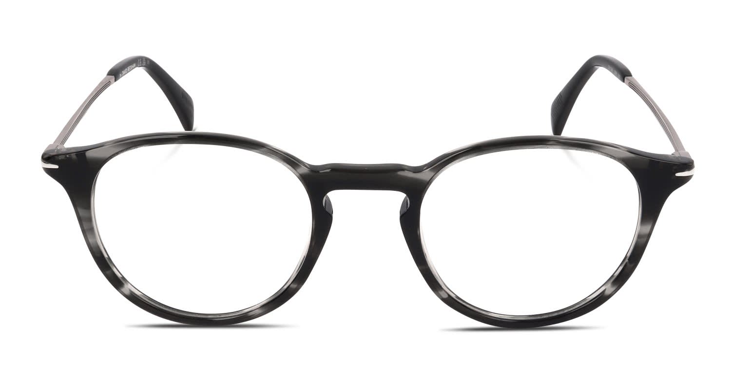 David Beckham DB1049 Gray glasses - Gray - Frontal View