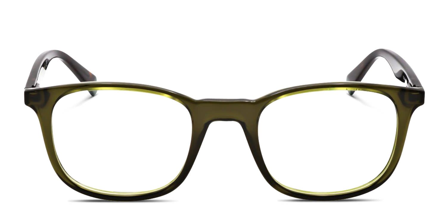 Polaroid PLD D424 Green glasses - Green - Frontal View