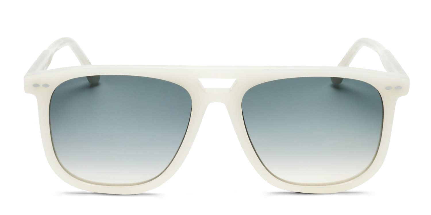 Isabel Marant IM0007/S white frame with gradient blue lenses