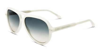 Isabel Marant IM0006/S White glasses - White / Gray / Brown - Angle View