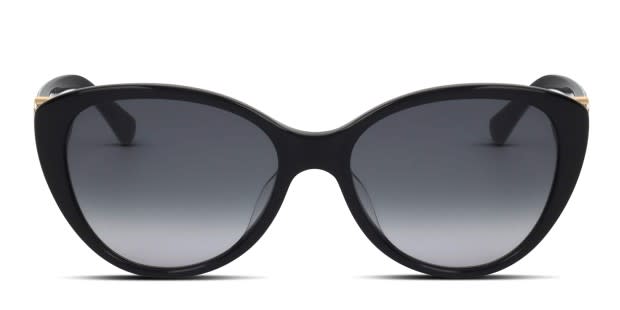 Kate Spade Visalia/G/S Shiny Black Prescription Sunglasses display picture 1
