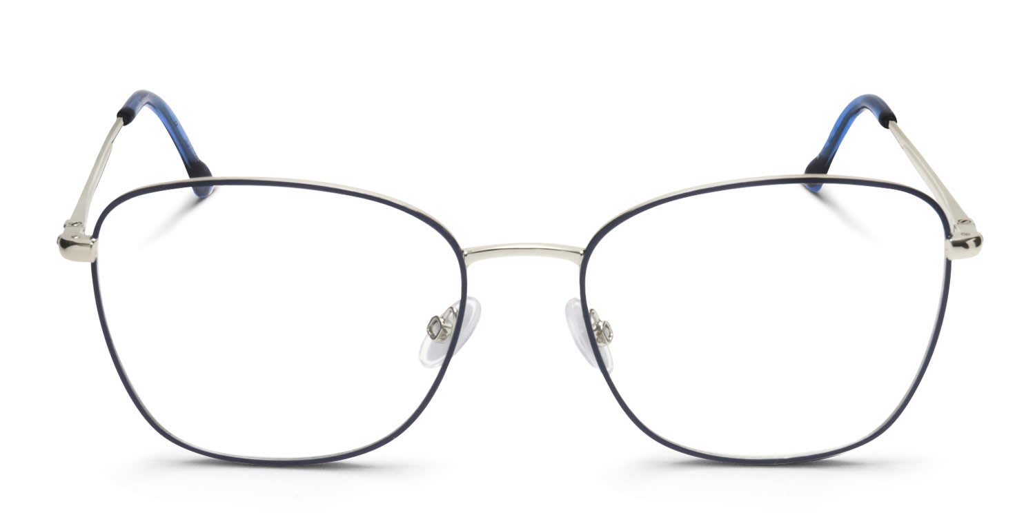 Chloe CH0017O Blue, Silver Prescription Eyeglasses
