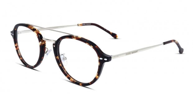 Isabel Marant IM 0015 Tortoise/Silver Eyeglasses | Includes