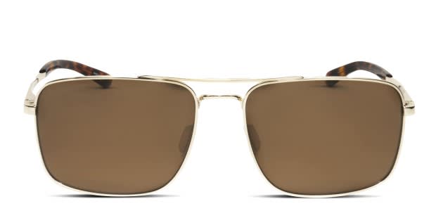 Smith Optics Outcome gold frame with polarized brown lenses