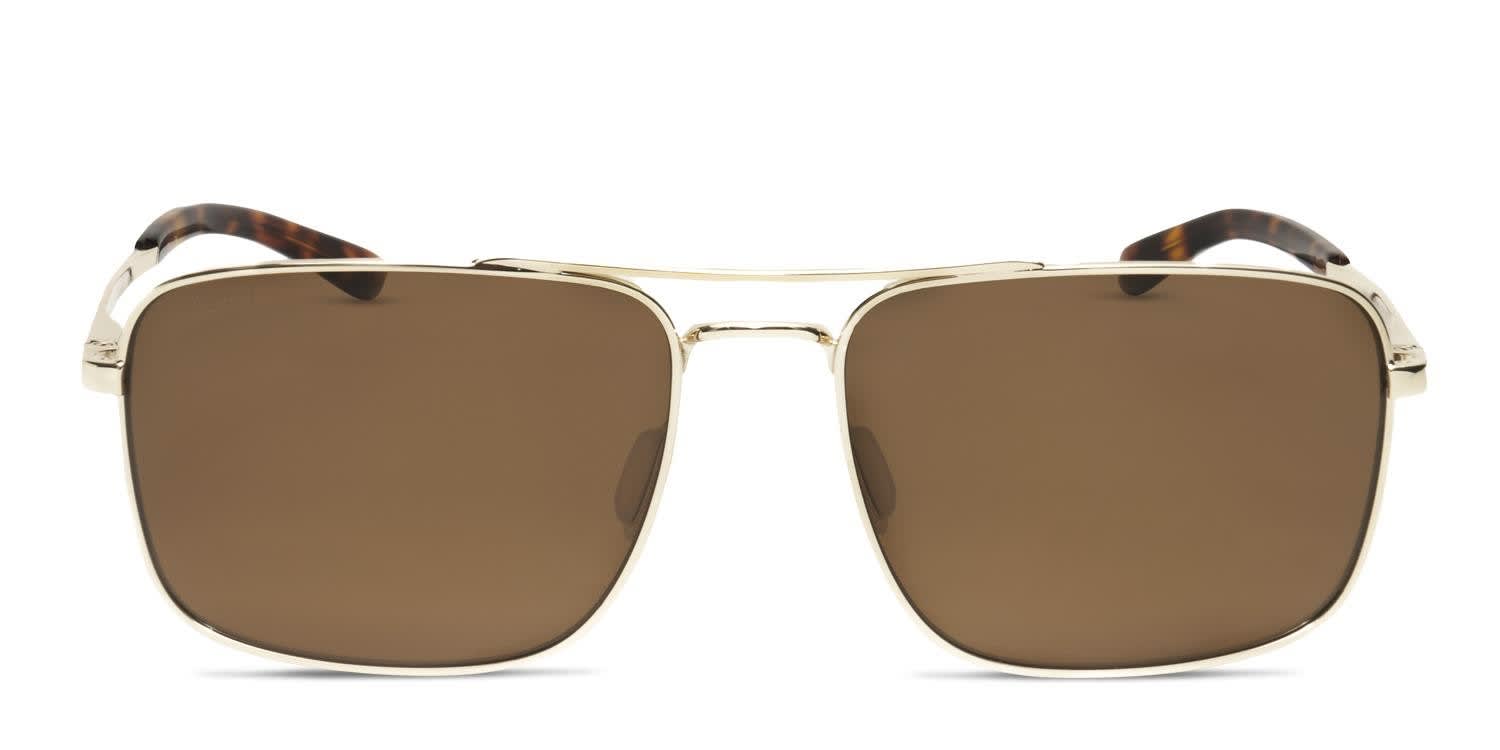Smith Outcome Gold, Brown glasses - Gold / Brown - Frontal View