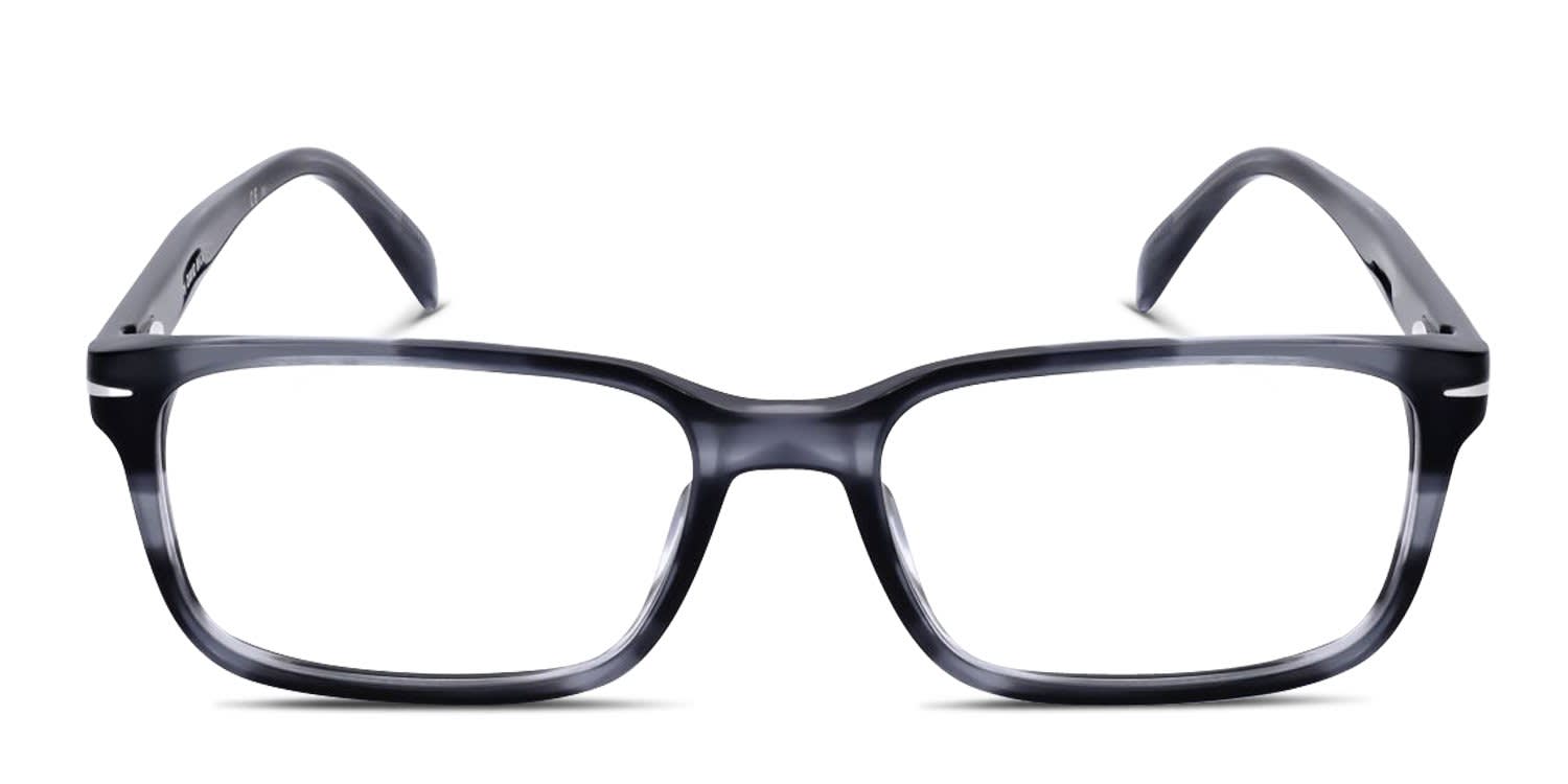 David Beckham DB1065 Gray glasses - Gray - Frontal View