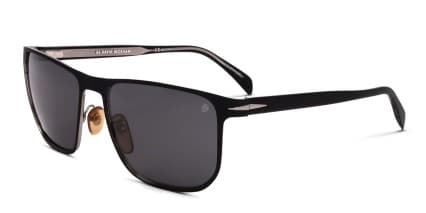 David Beckham DB1061/S Black glasses - Black / Gray - Angle View