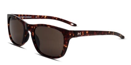 Under Armour UA 0013/G/S Raid Brown, Tortoise glasses - Brown / Tortoise - Angle View