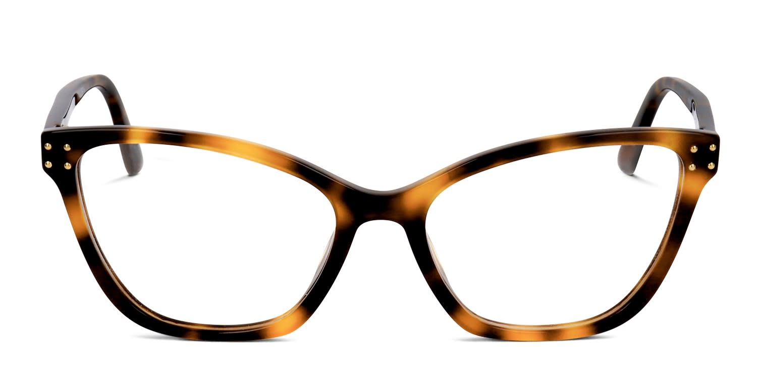 Moschino キャットアイフレムメカネ MOS595 05L Moschino MOS595 Tortoise Prescription Eyeglasses
