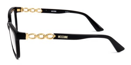 Moschino MOS598 Shiny Black glasses - Shiny Black - Side View