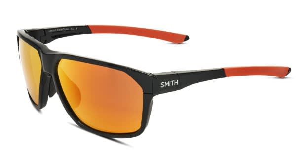 Smith Leadout Pivlock Black, Red Prescription Sunglasses