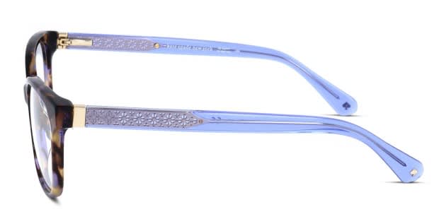 Kate Spade Payton Tortoise, Blue Prescription Eyeglasses