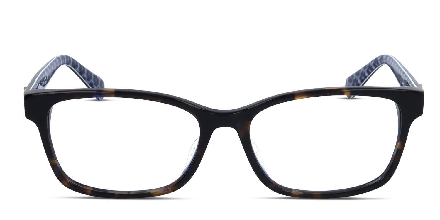 Kate Spade Kariane/F Tortoise, Blue Prescription Eyeglasses