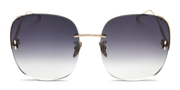 Isabel Marant IM0055/S pink , gold frame with gradient grey  display picture 3