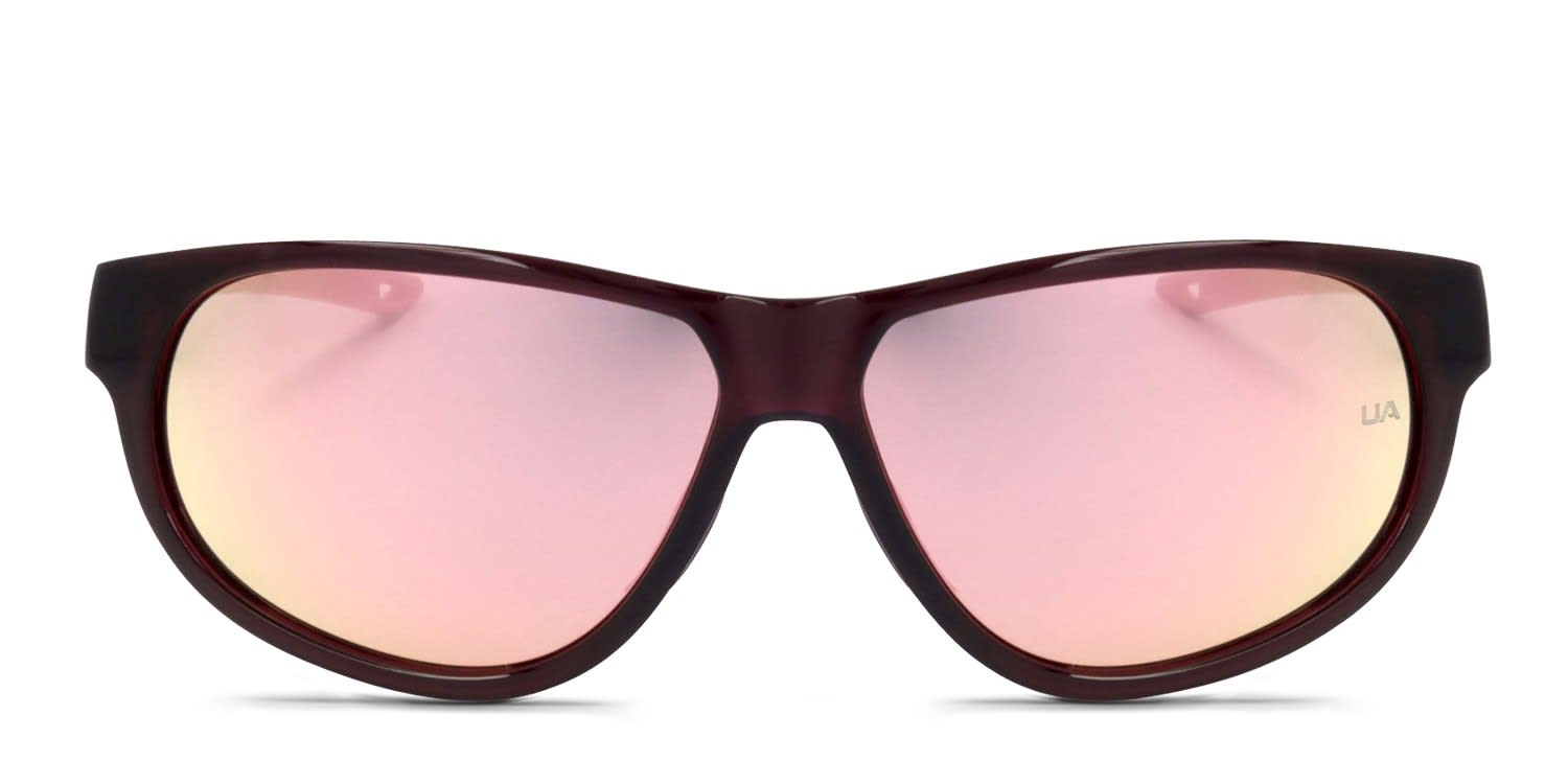 Under Armour Intensity Red, Clear glasses - Red / Clear - Frontal View