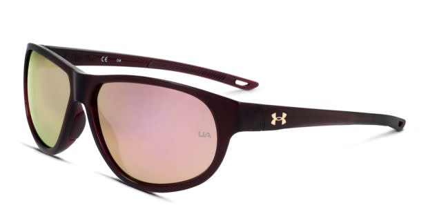 Under Armour Intensity red , clear frame with lenses. Lenses