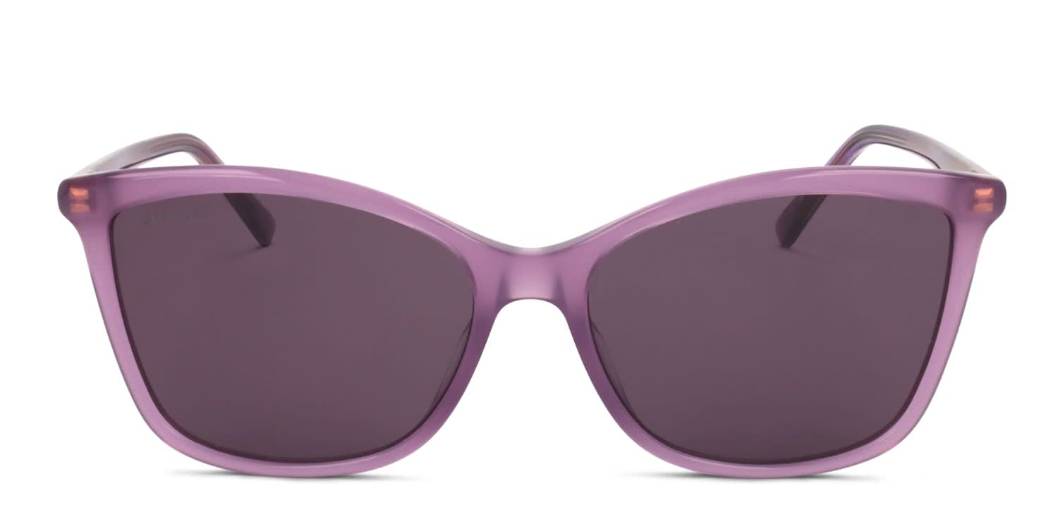 Jimmy Choo BA/G/S Purple glasses - Purple - Frontal View