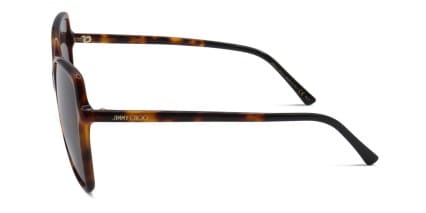 Jimmy Choo FEDE/S Tortoise glasses - Tortoise / Brown - Side View
