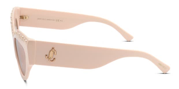 Jimmy Choo Sonja/G/S pink frame with pink lenses. Lenses
