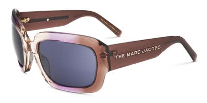 Marc Jacobs MARC574/S Purple, Brown glasses - Purple / Brown / Gray - Angle View