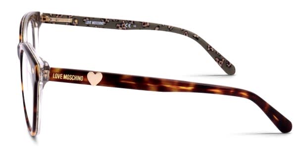 Moschino MOL592 tortoise , multicolor frame