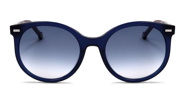 Carolina Herrera CH0046S blue frame with blue lenses. Lenses  display picture 1