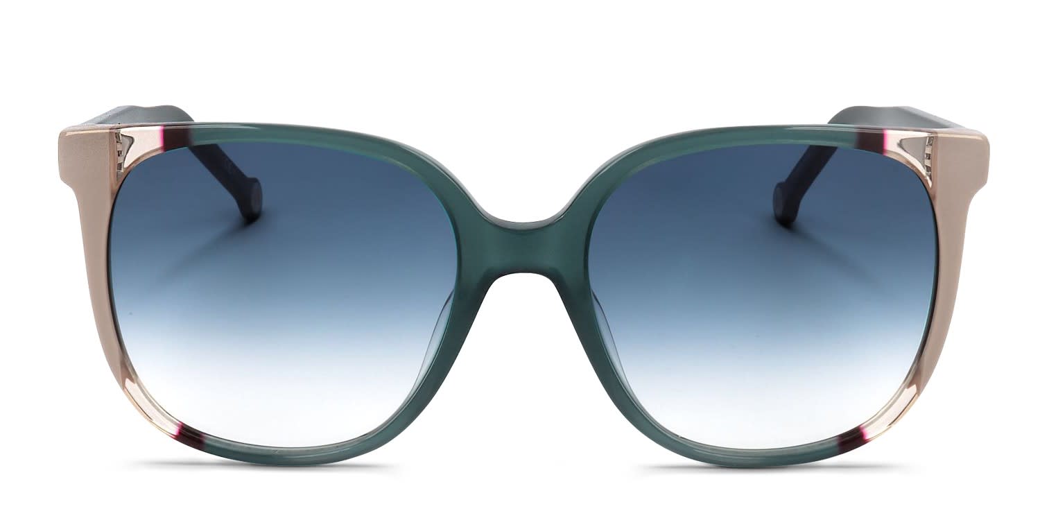 Carolina Herrera CH0062/S Blue, White glasses - Blue / White - Frontal View